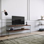 Hanah Home TV1003 Soporte de TV en Nogal